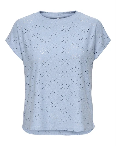 Only - ONLSmilla Life Top - Soft Chambray